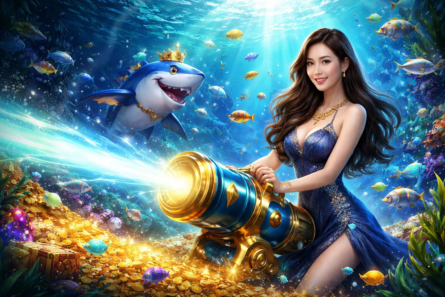 Thế giới đại dương bắn cá HB888