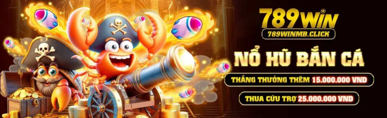 Hình ảnh banner nổ hũ HB888 với giải thưởng jackpot khủng, đồ họa game slot rực rỡ